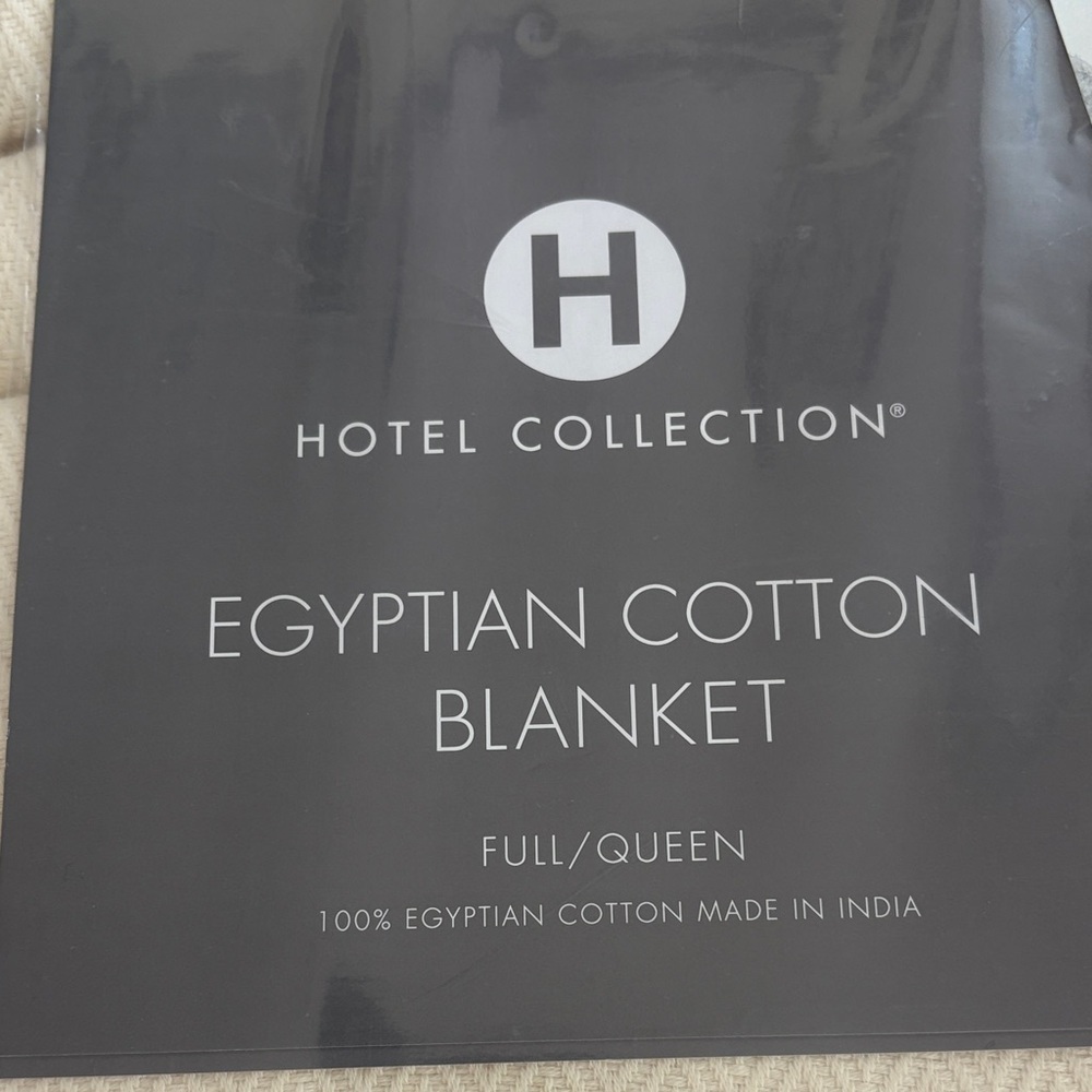 Hotel Collection Egyptian Cotton Blanket -